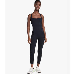Free People Movement My High Onesie Jumpsuit XS NWT Black Activewear Workout